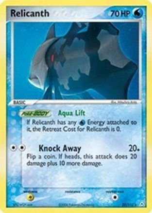 Relicanth 030/110 - Rare - Reverse Holofoil