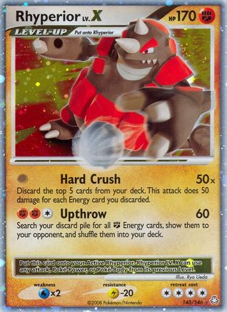 Rhyperior LV.X 145/146 - Ultra Rare - Holofoil