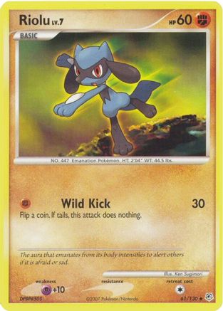 Riolu 061/130/130 - Uncommon