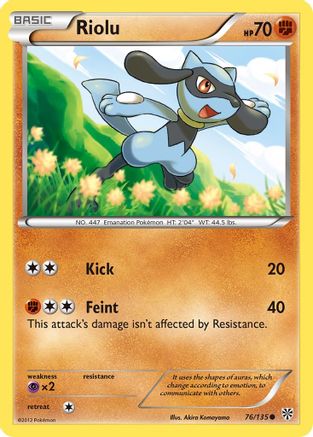 Riolu (76) 076/135 - Common