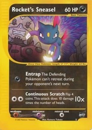 Rocket's Sneasel 005/9 - Promo