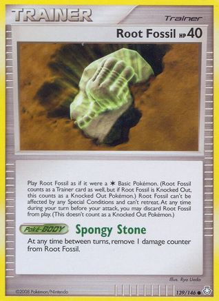 Root Fossil 139/146 - Common