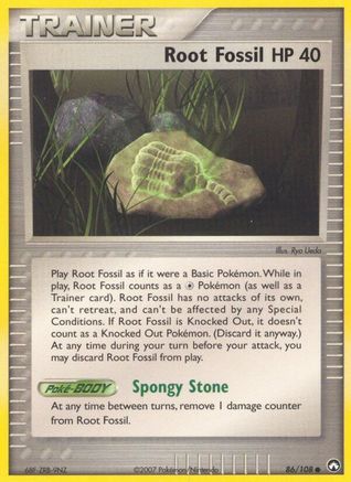 Root Fossil 086/108 - Common