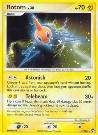 Rotom 007/106 - Holo Rare - Holofoil