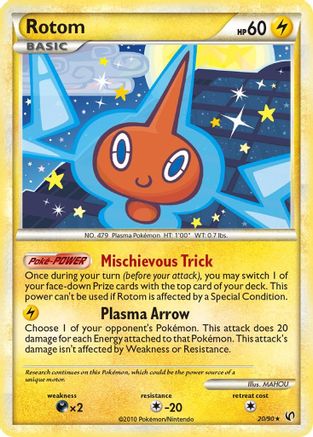 Rotom 020/90 - Rare