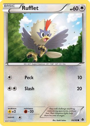 Rufflet (86) 086/98 - Common