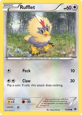 Rufflet (87) 087/98 - Uncommon