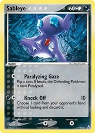 Sableye 031/110 - Rare