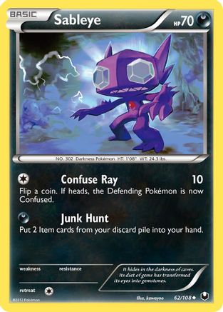 Sableye 062/108/108 - Uncommon