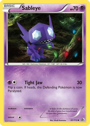 Sableye 061/113 - Uncommon