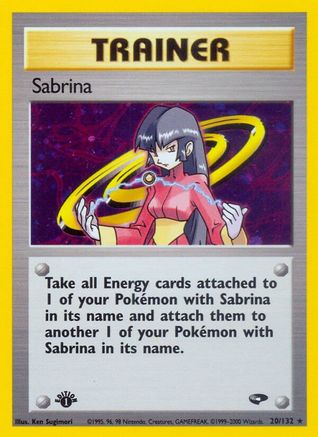 Sabrina (20) 020/132/132 - Holo Rare - Holofoil