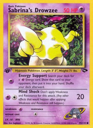 Sabrina's Drowzee 095/132/132 - Common - Unlimited