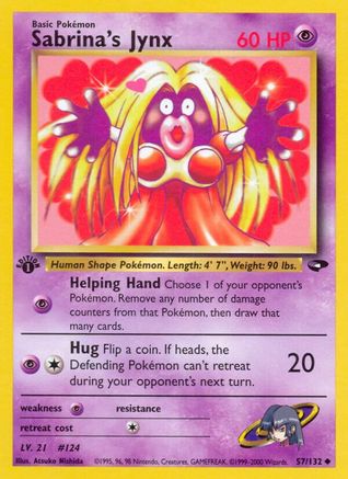 Sabrina's Jynx 057/132/132 - Uncommon - Unlimited