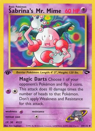 Sabrina's Mr. Mime 059/132/132 - Uncommon - Unlimited