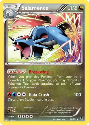 Salamence 064/101/101 - Holo Rare - Holofoil