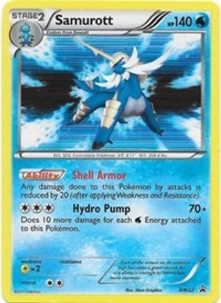 Samurott BW22/101 - Promo - Holofoil