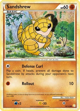 Sandshrew 079/123/123 - Common