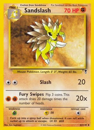 Sandslash 062/110 - Uncommon
