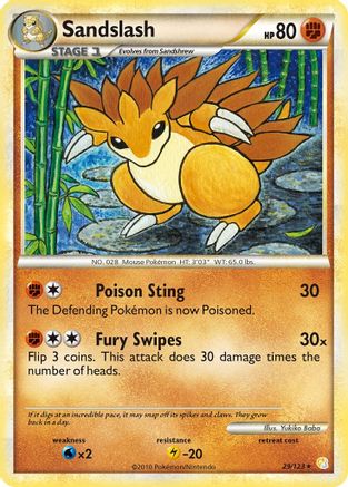 Sandslash 029/123 - Rare
