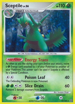 Sceptile 010/100 - Holo Rare - Holofoil