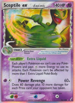 Sceptile ex (Delta Species) 096/100/100 - Ultra Rare - Holofoil