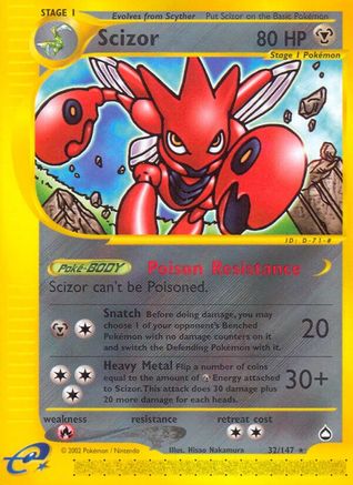 Scizor 032/147 - Rare