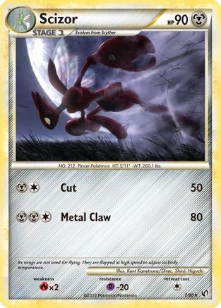 Scizor 007/90/90 - Holo Rare - Holofoil