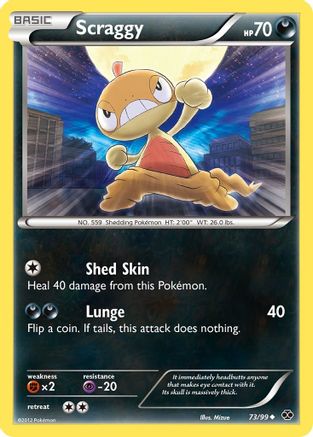 Scraggy 073/99 - Uncommon