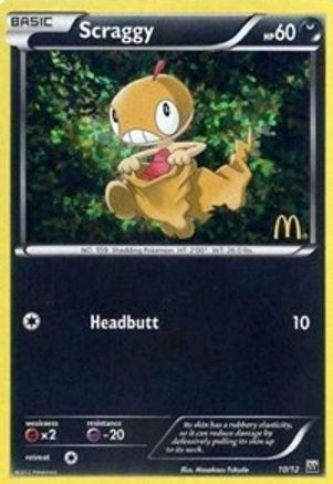 Scraggy 010/12/12 - Promo - Holofoil