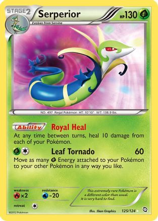 Serperior 125/124 - Secret Rare - Holofoil