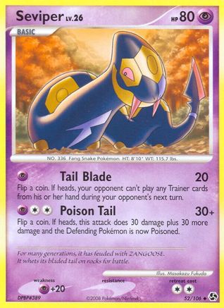 Seviper 052/106 - Uncommon