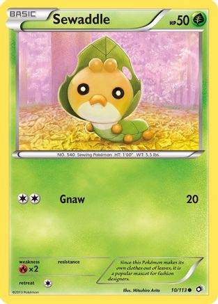 Sewaddle (10) 010/113 - Common