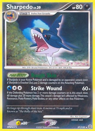 Sharpedo 037/132 - Rare