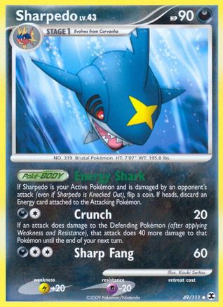 Sharpedo 049/111 - Uncommon