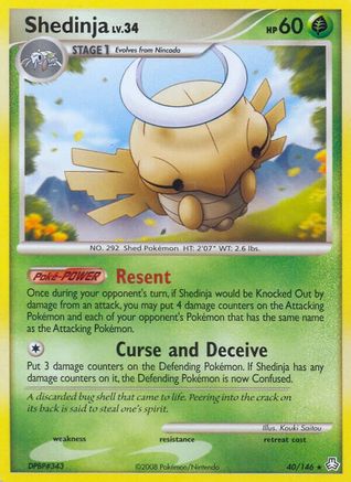 Shedinja 040/146 - Rare