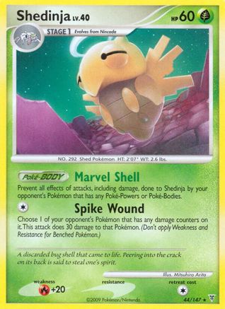 Shedinja 044/147 - Rare