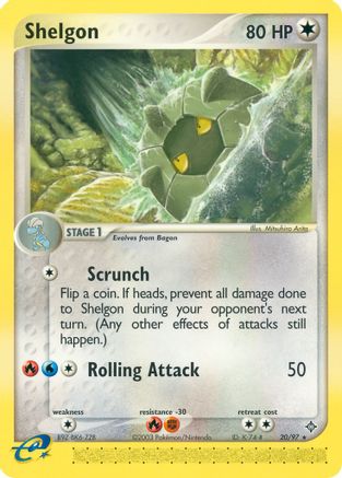 Shelgon 020/97/97 - Rare