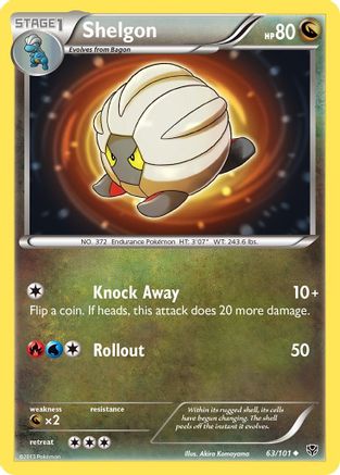 Shelgon 063/101 - Uncommon