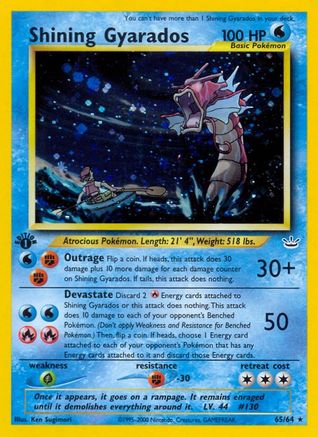 Shining Gyarados 065/64 - Secret Rare