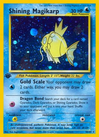 Shining Magikarp 066/64 - Secret Rare - Unlimited Holofoil