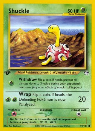 Shuckle 072/111/111 - Common - 1st Edition