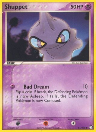 Shuppet 061/108 - Common - Reverse Holofoil