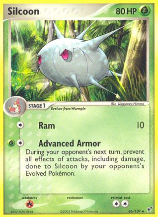 Silcoon 046/107 - Uncommon - Reverse Holofoil