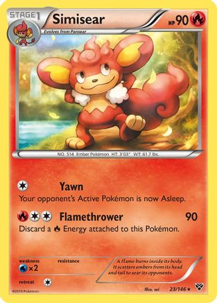 Simisear 023/146 - Rare