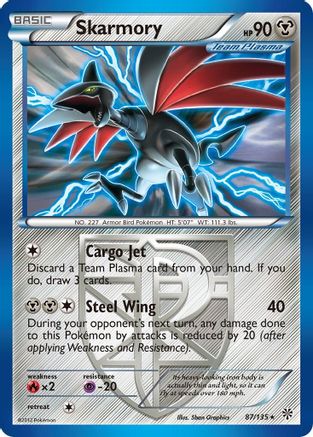 Skarmory (Team Plasma) 087/135 - Rare