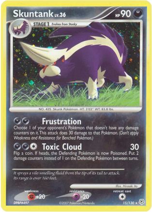 Skuntank 015/130 - Holo Rare - Holofoil