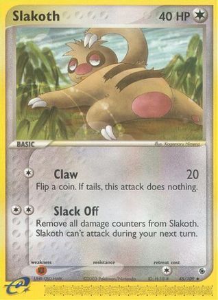 Slakoth 045/109/109 - Uncommon