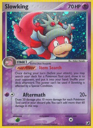 Slowking 014/115 - Holo Rare - Holofoil