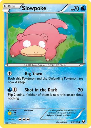 Slowpoke 023/108/108 - Common