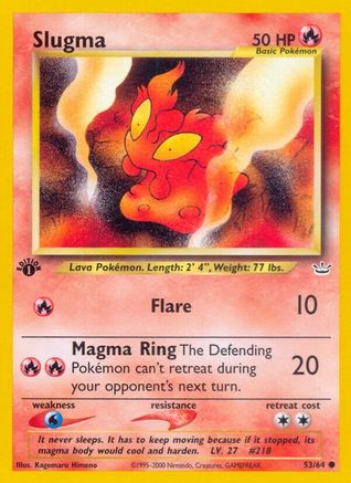 Slugma 053/64/64 - Common - 1st Edition
